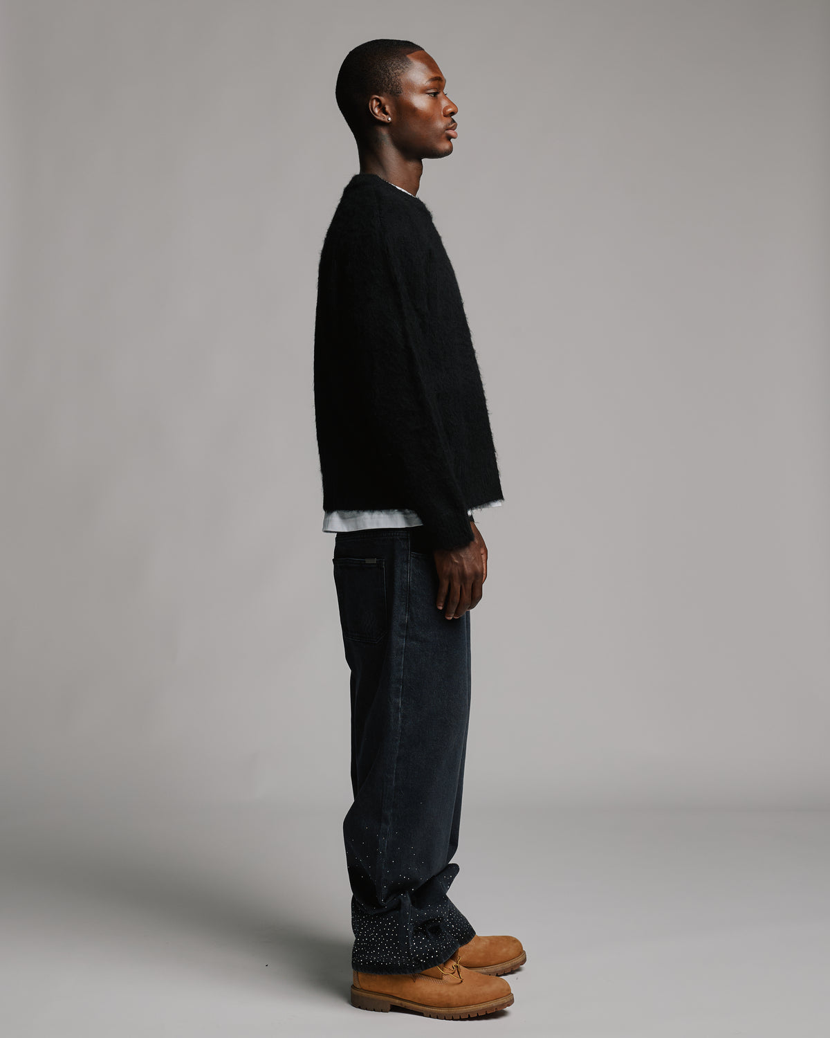 Signature Mohair Sweater - Black