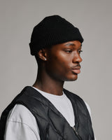Fisherman Beanie - Black