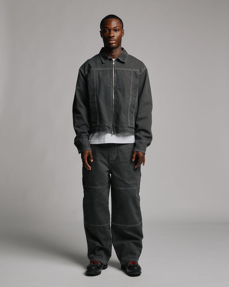 Workwear Jacket - Washed Grey