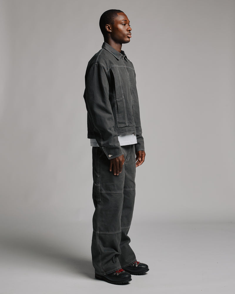 Workwear Jacket - Washed Grey