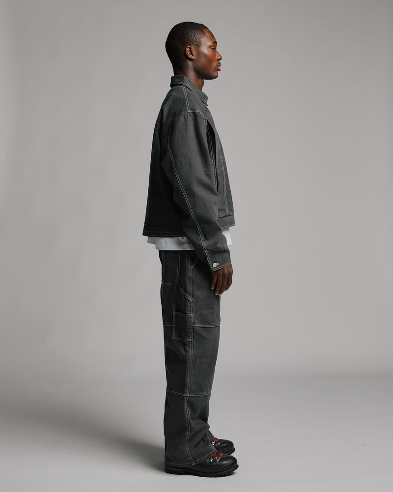 Workwear Jacket - Washed Grey