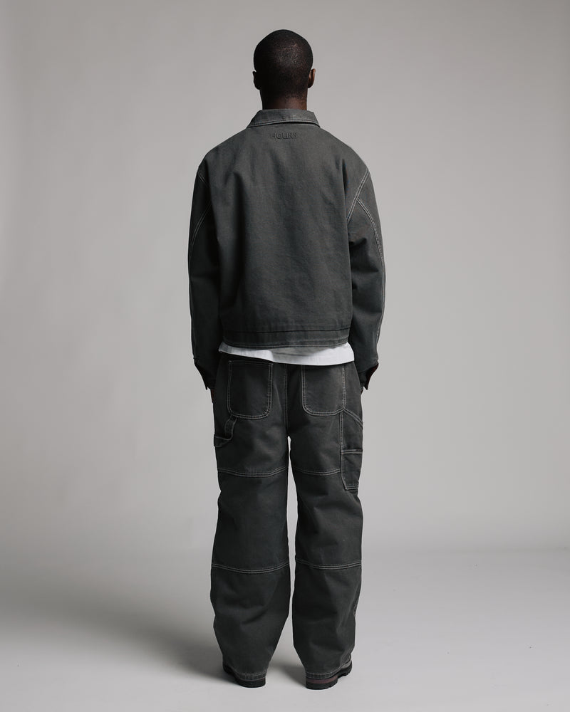 Workwear Jacket - Washed Grey