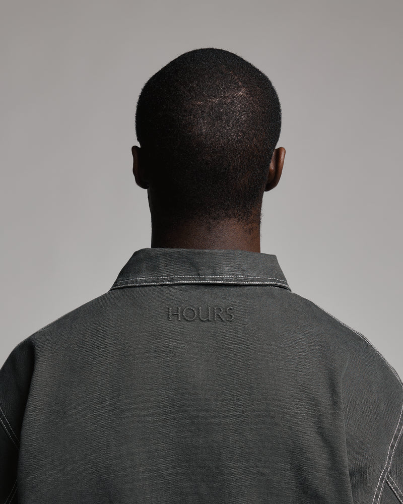 Workwear Jacket - Washed Grey