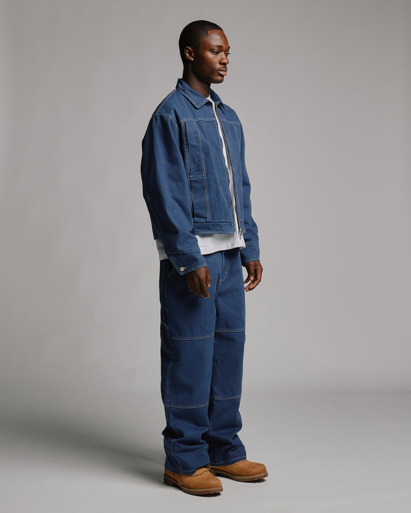 Workwear Pant - Washed Blue