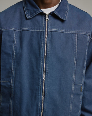 Workwear Jacket - Washed Blue