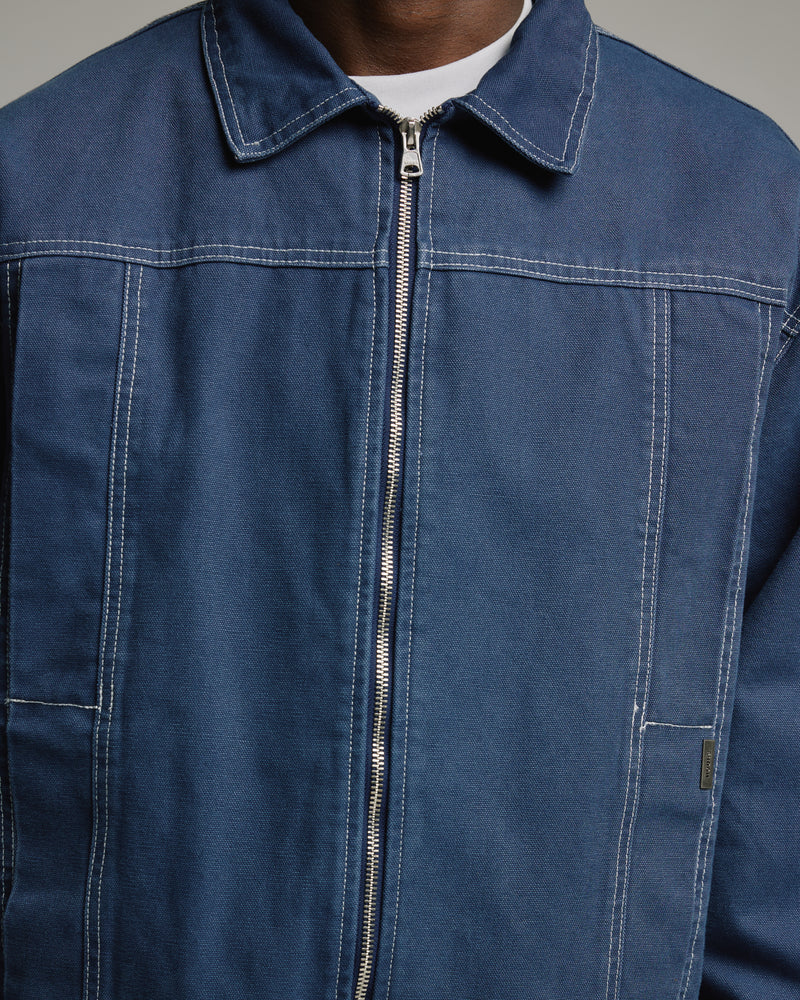 Workwear Jacket - Washed Blue