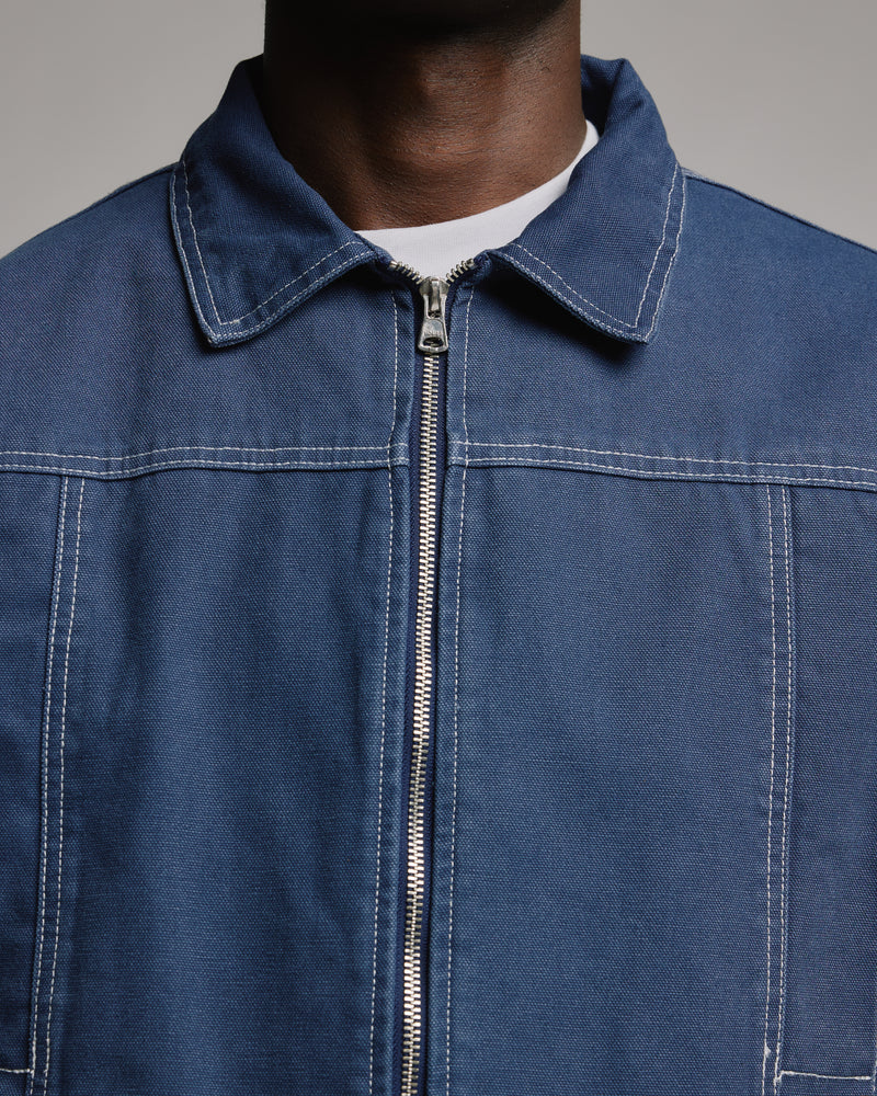 Workwear Jacket - Washed Blue