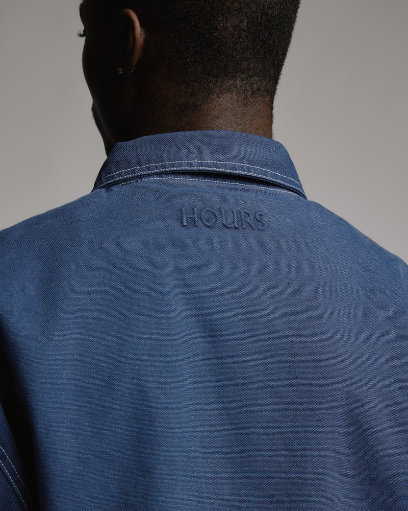 Workwear Jacket - Washed Blue