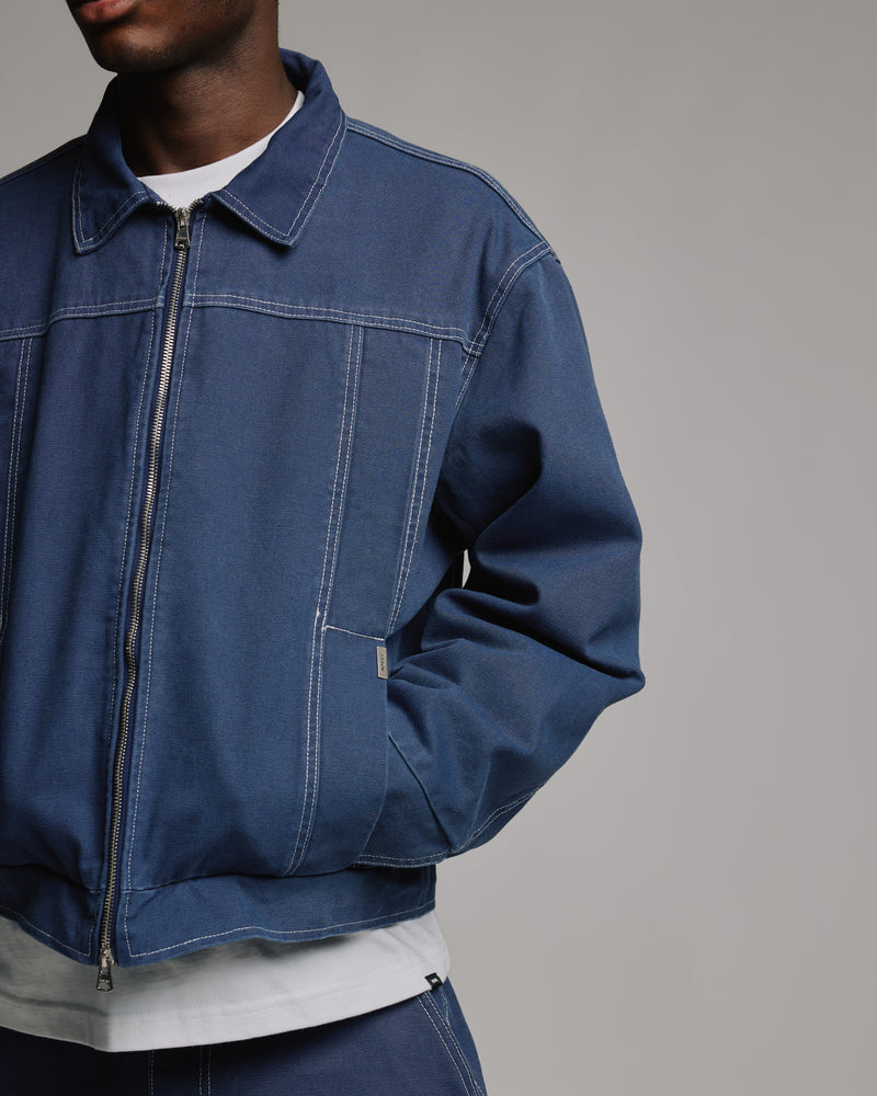 Workwear Jacket - Washed Blue