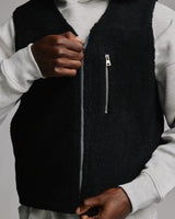 Reversible Workwear Vest - Washed Blue