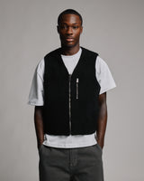 Reversible Workwear Vest - Washed Grey
