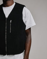 Reversible Workwear Vest - Washed Grey