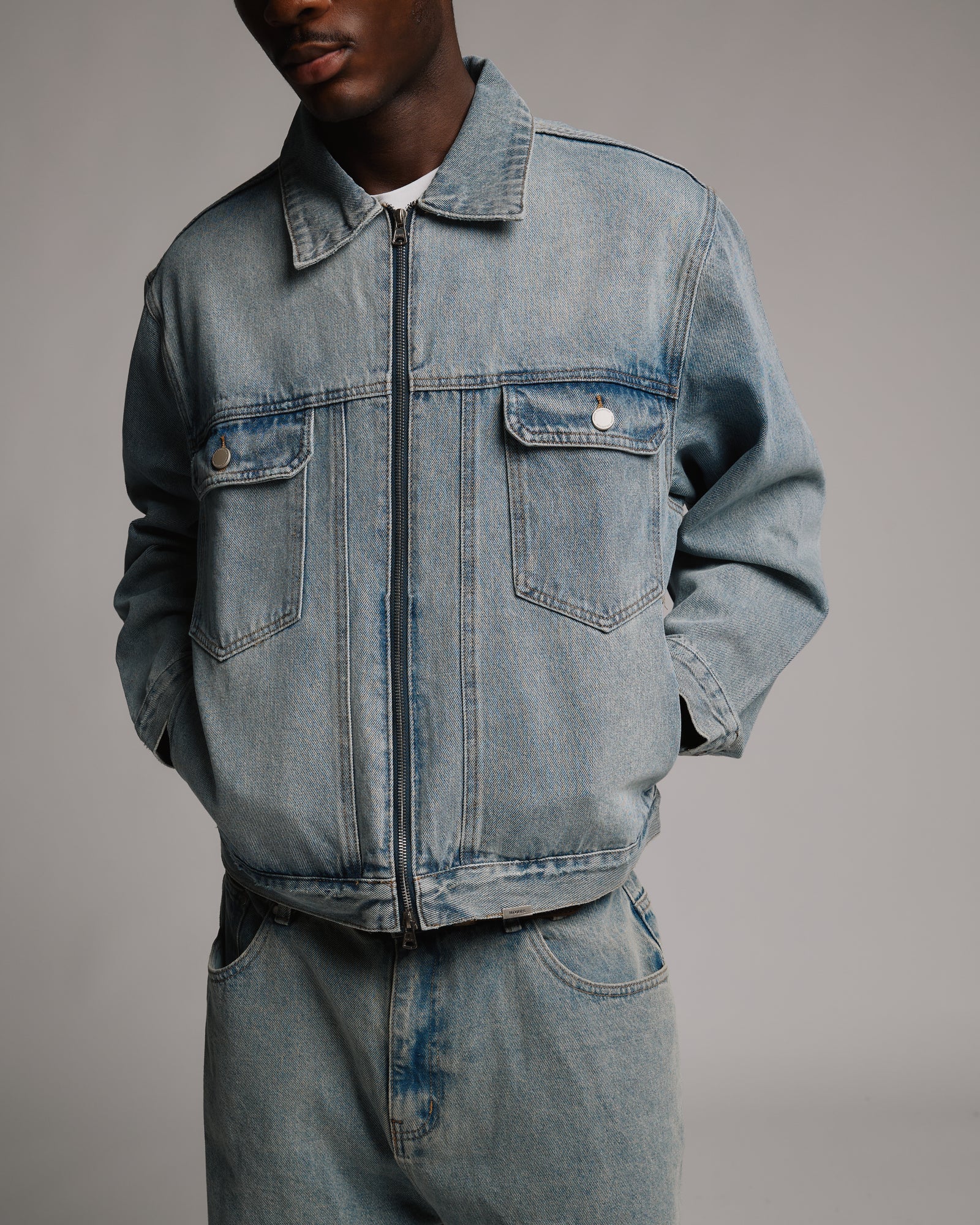 logger jacket washed 8oz denim 19ss Sサイズ エンジニアードガーメンツ Engineered Garments 19SS Logger
