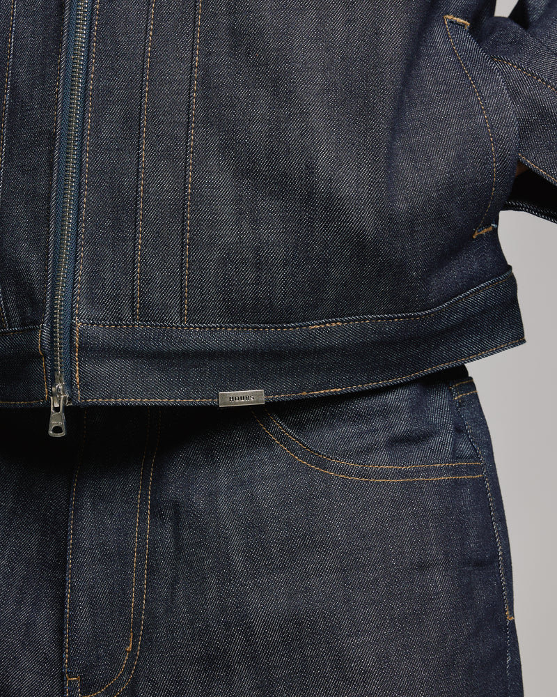 Raw Denim Jacket - Indigo