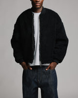 Sherpa Full Zip - Black