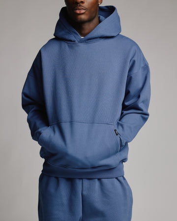 Drop Shoulder Hoodie - Dusk