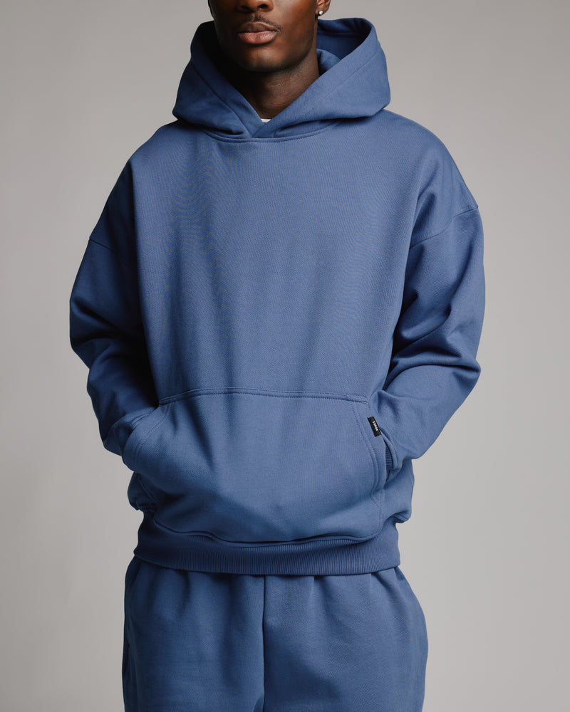 Drop Shoulder Hoodie - Dusk