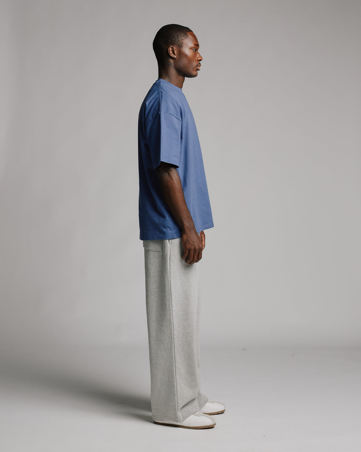 Drop Shoulder T-Shirt - Dusk