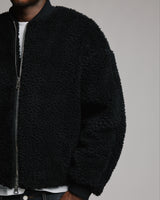 Sherpa Full Zip - Black