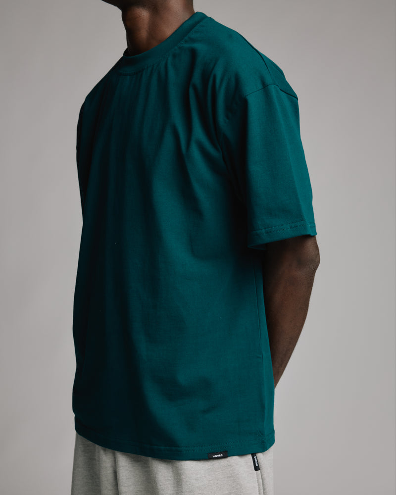 Drop Shoulder T-Shirt - Teal