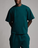 Cropped T-Shirt - Teal