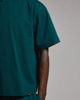 Cropped T-Shirt - Teal