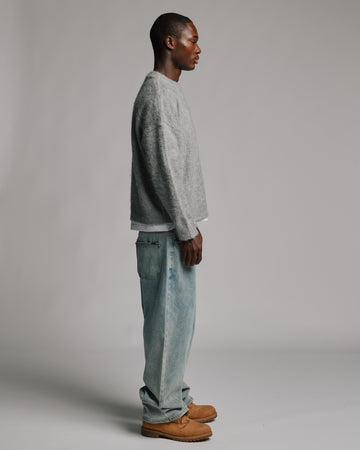 Signature Mohair Sweater - Grey