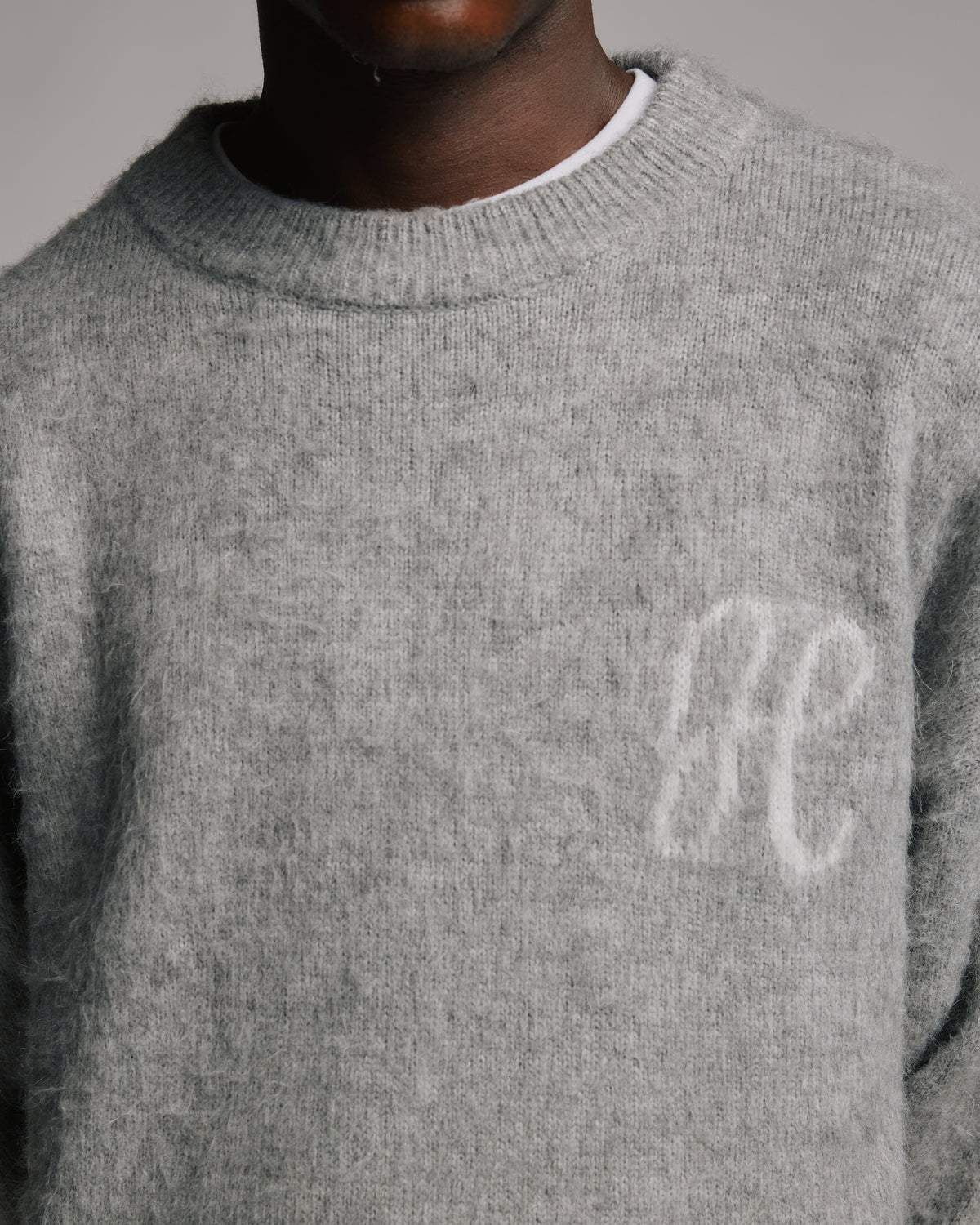 Signature Mohair Sweater - Grey