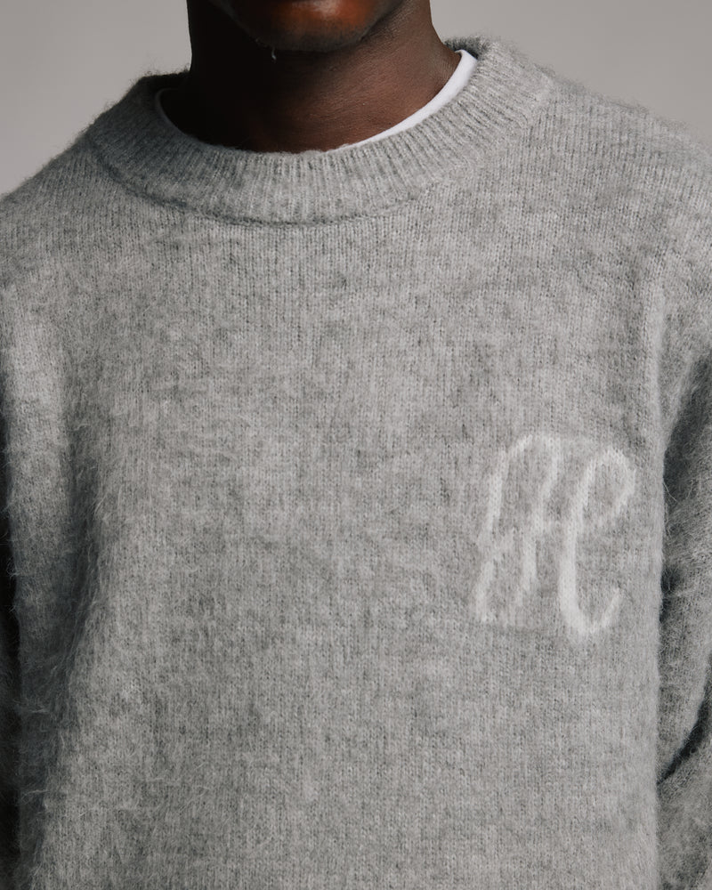 Signature Mohair Sweater - Grey