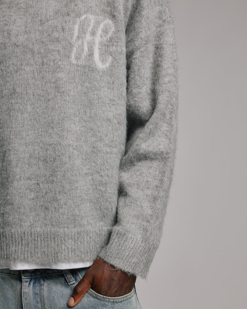 Signature Mohair Sweater - Grey