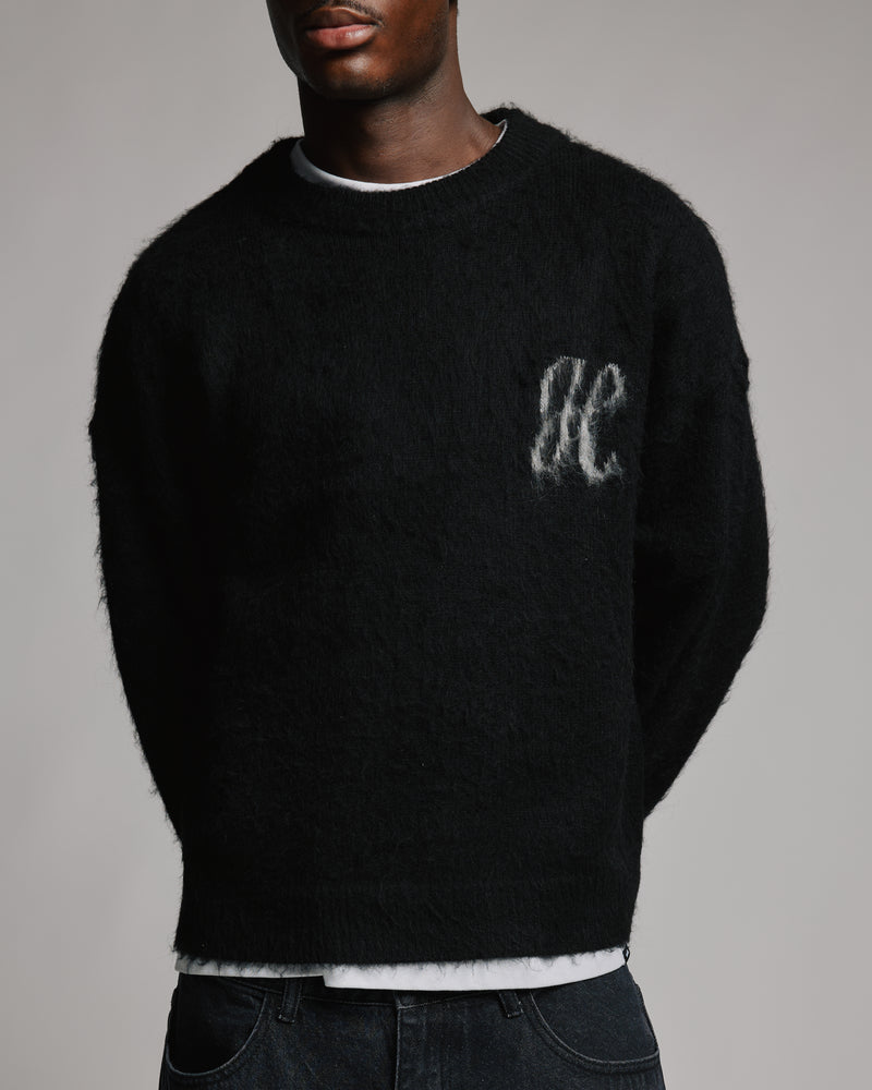 Signature Mohair Sweater - Black