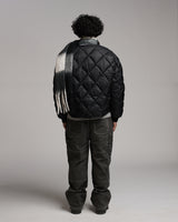 Oversized Scarf - Black/White