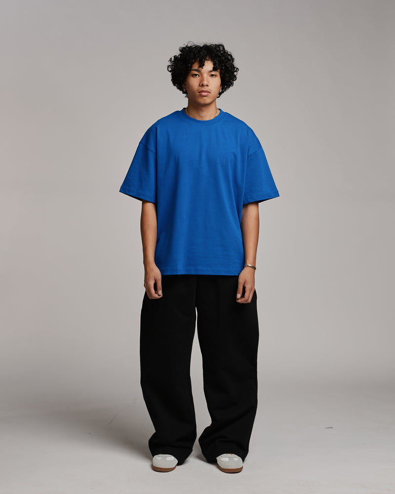 Drop Shoulder T-Shirt - Royal Blue