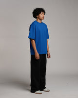Drop Shoulder T-Shirt - Royal Blue