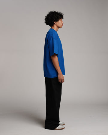 Drop Shoulder T-Shirt - Royal Blue