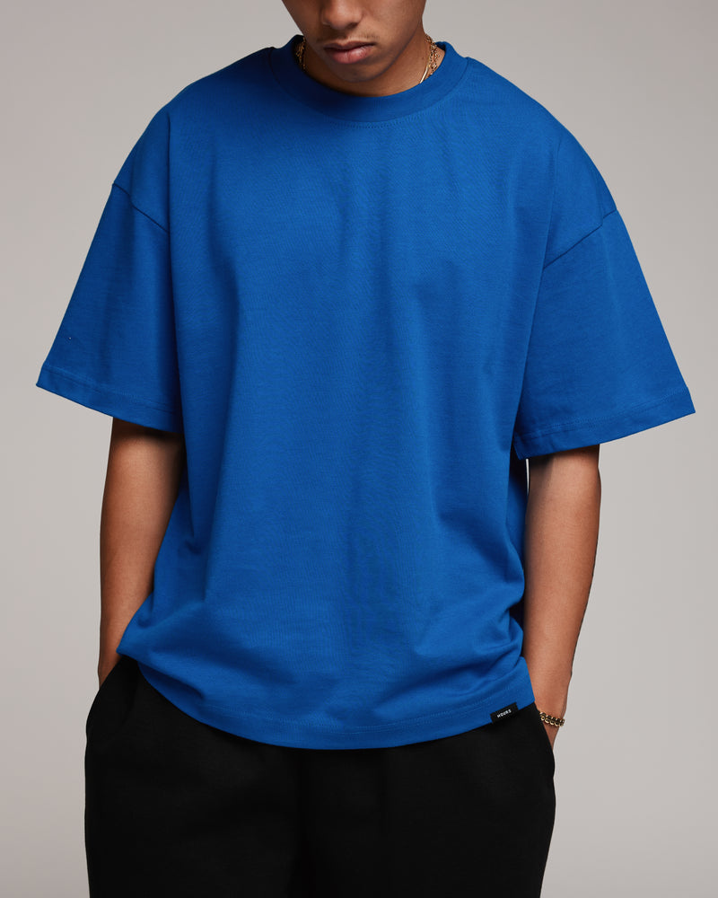 Drop Shoulder T-Shirt - Royal Blue