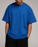 Drop Shoulder T-Shirt - Royal Blue
