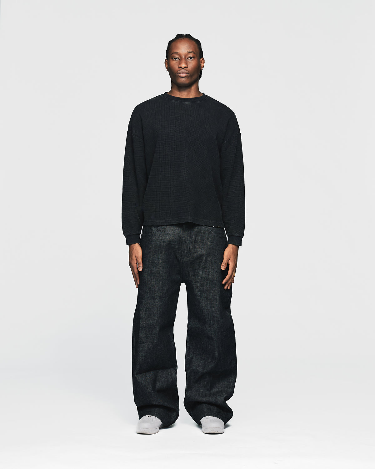 Thermal Long Sleeve - Washed Black