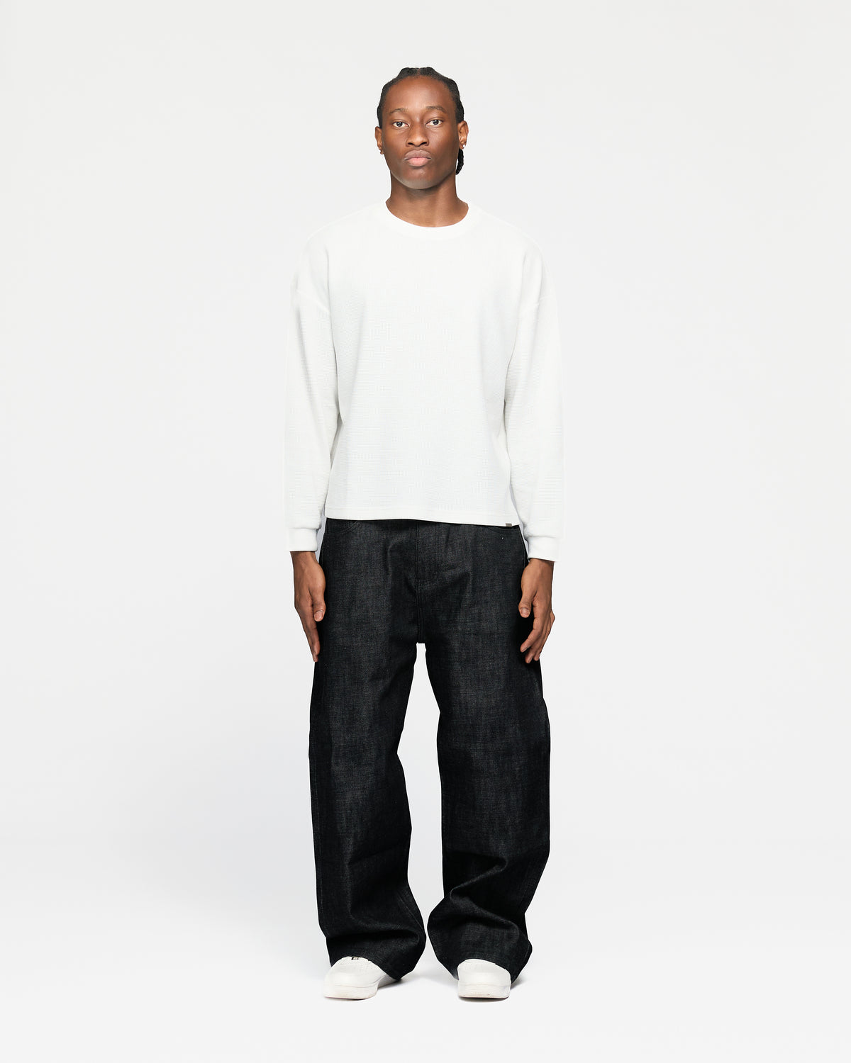 Thermal Long Sleeve - Washed White
