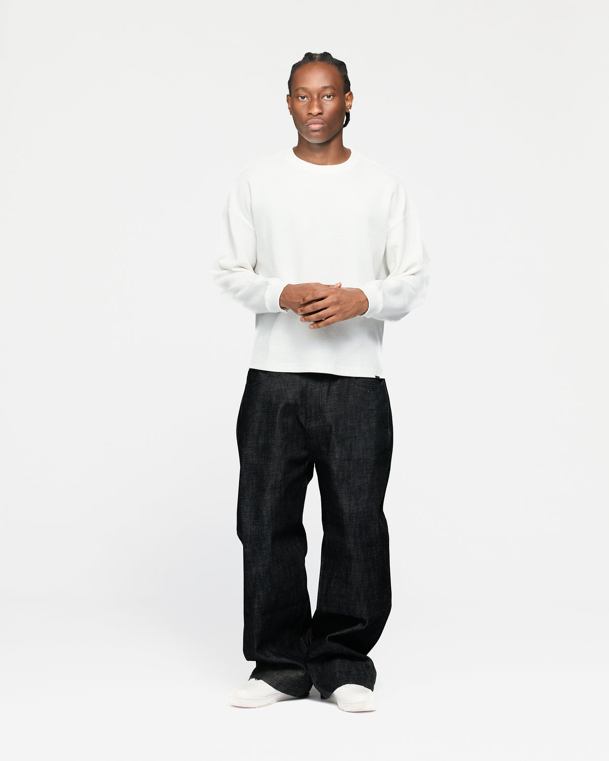 Thermal Long Sleeve - Washed White