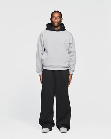 Two-Tone Hoodie - Grey