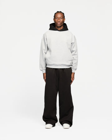 Two-Tone Hoodie - Grey
