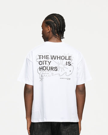 City is Hours T-Shirt - White