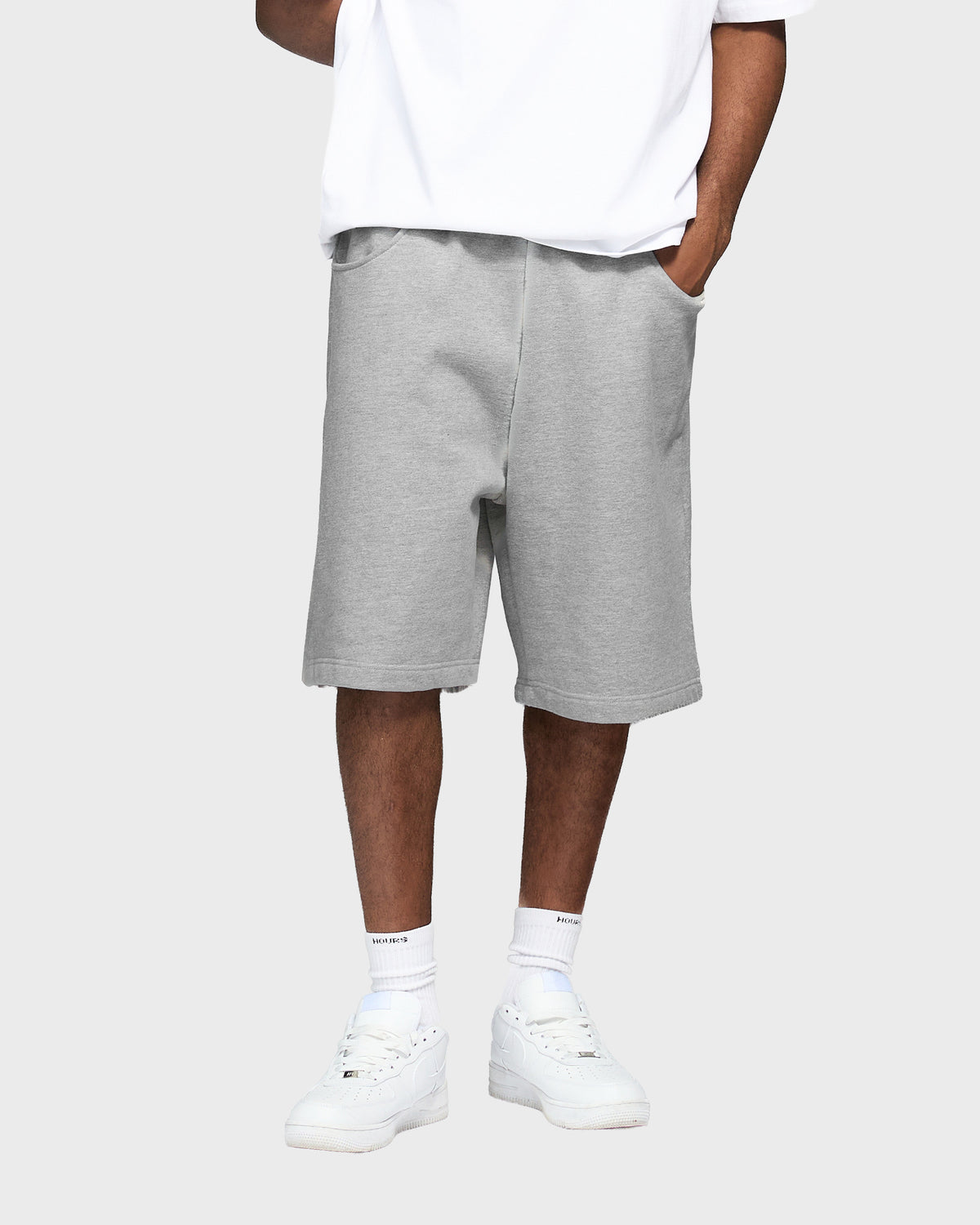 Baggy Sweatshorts - Grey