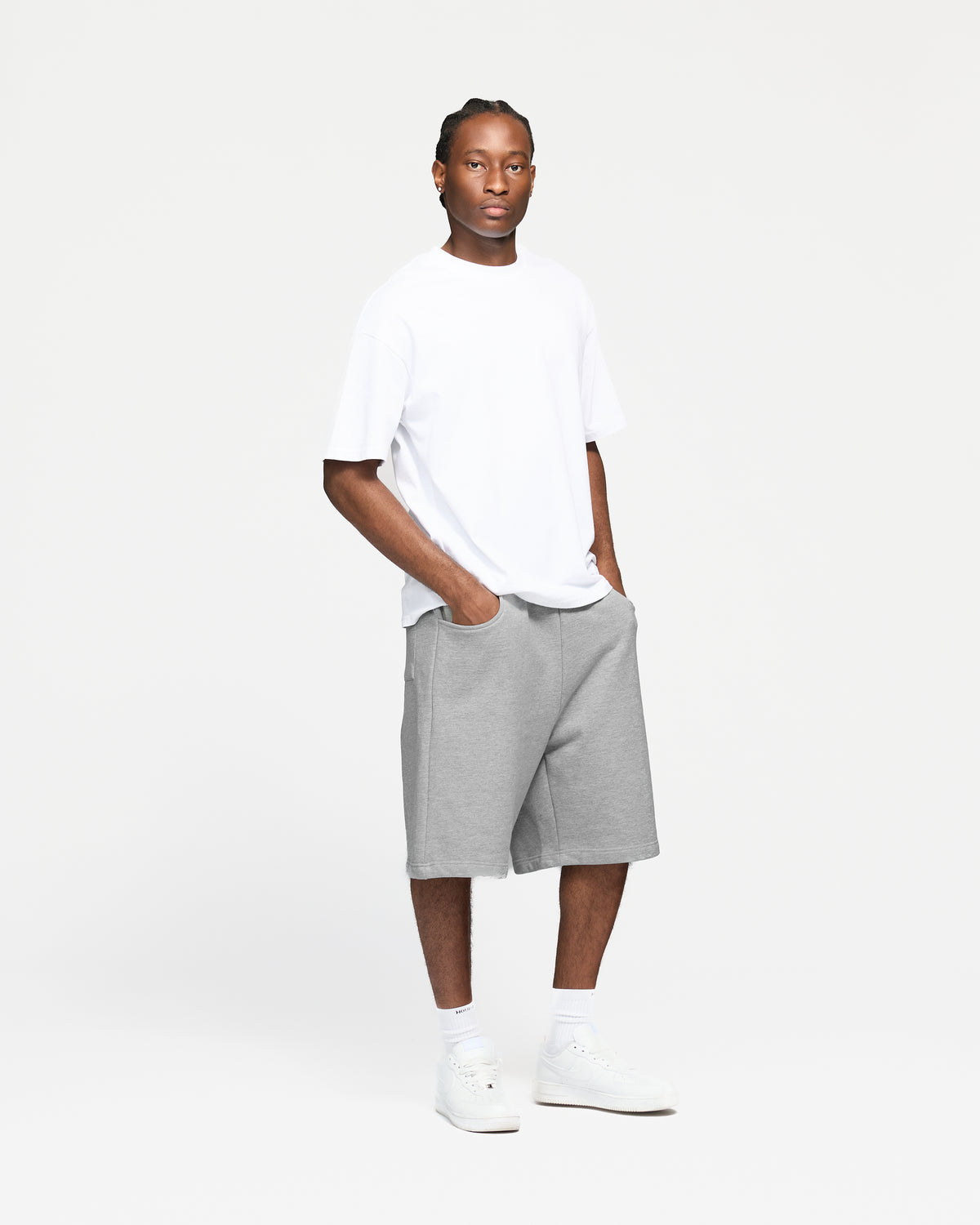 Baggy Sweatshorts - Grey