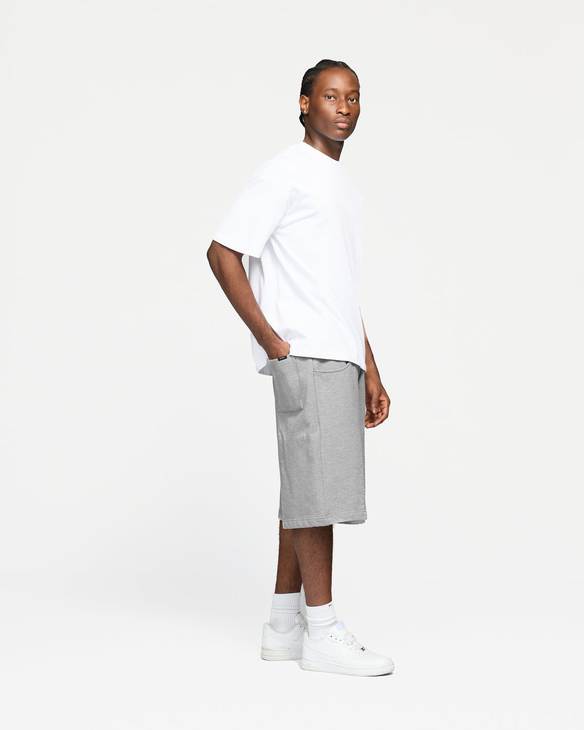 Baggy Sweatshorts - Grey