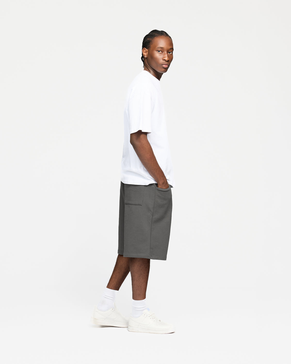 Baggy Sweatshorts - Charcoal