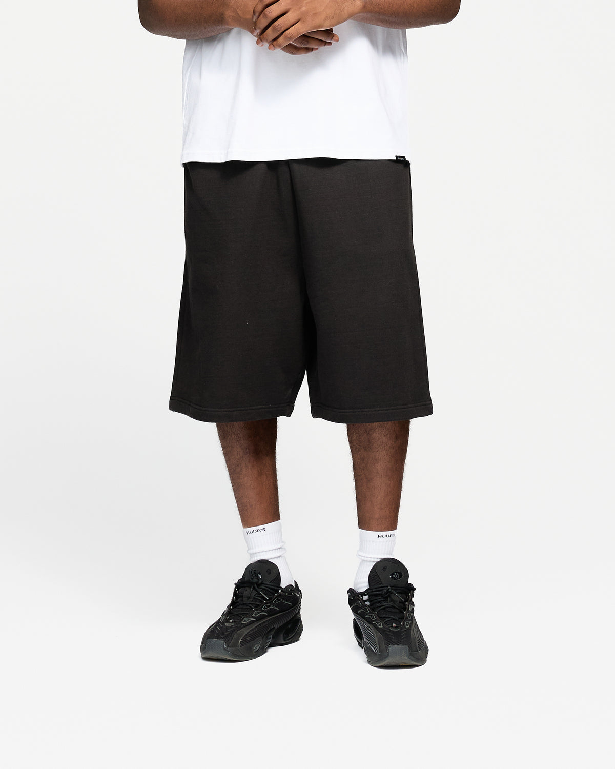 Baggy Sweatshorts - Black