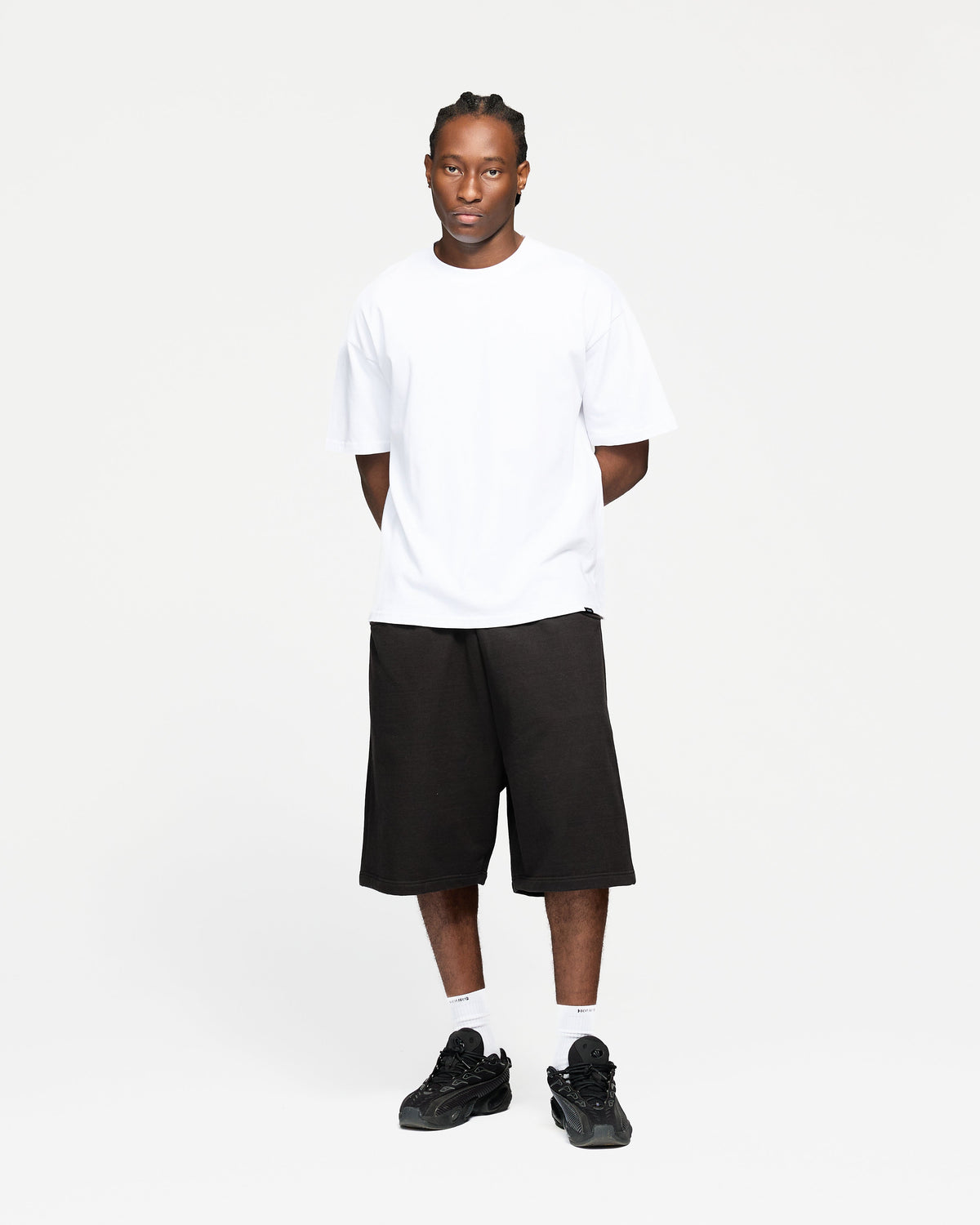 Baggy Sweatshorts - Black