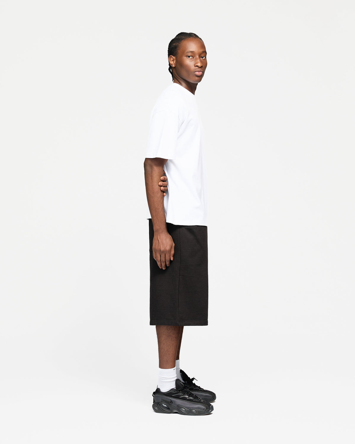 Baggy Sweatshorts - Black